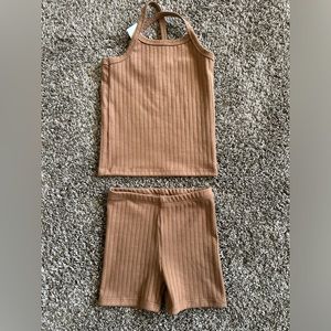 NWT Lou & Bear Tank & Short Set